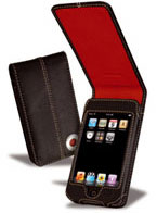 Covertec Luxury Leather Flap Case for iPod touch